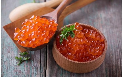 خرید و قیمت خاویار قرمز 100 گرمی + فروش عمده